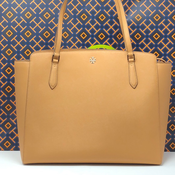 Nwt Tory Burch large Emerson tote laptop bag - Picture 2 of 8